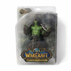 World Of Warcraft Series 1 Orc Shaman Rehgar Earthfury Figure Figurine 2007